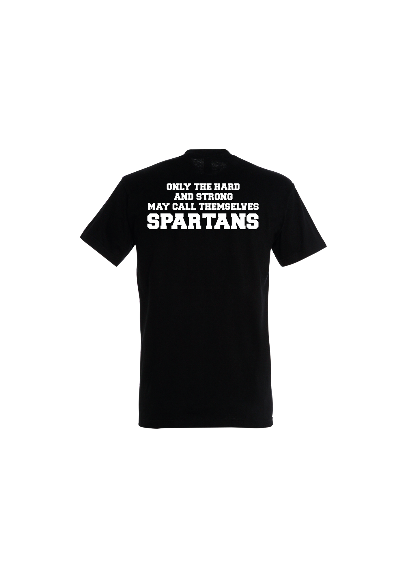 T-shirt kid "Slogan" noir Spartans du Bassin de Thau - SBT46REGENTKIDNOIRSLOGANDOS