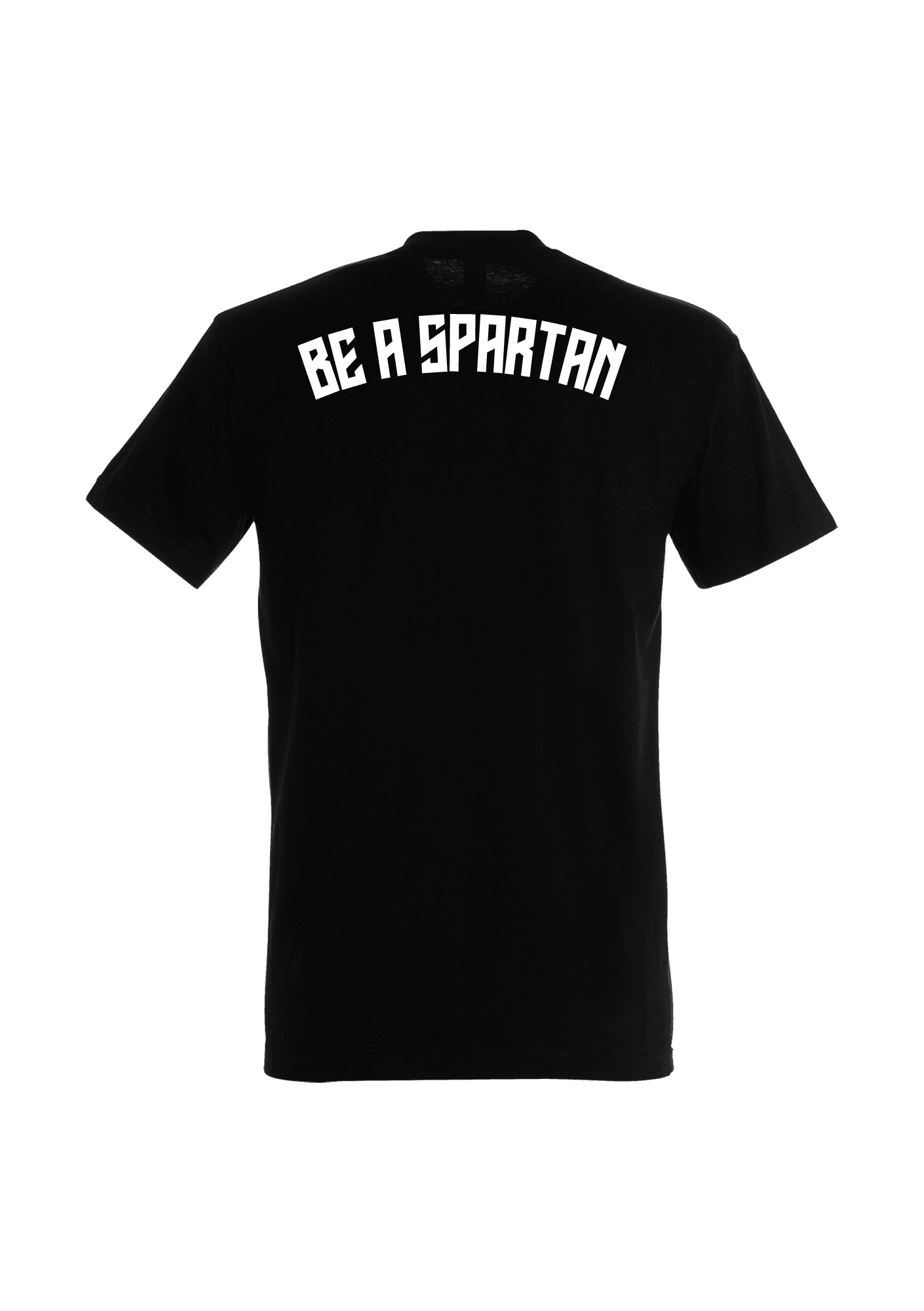 T-shirt Adulte noir "BE A SPARTAN" Spartans du Bassin de Thau - SBT47-IMPERIALNOIRBEASPARTANDOS